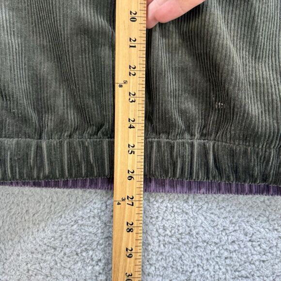 Teddy Fresh Hoodie Mens M Colorblock Henley Corduroy Pullover Cotton - Picture 5 of 8